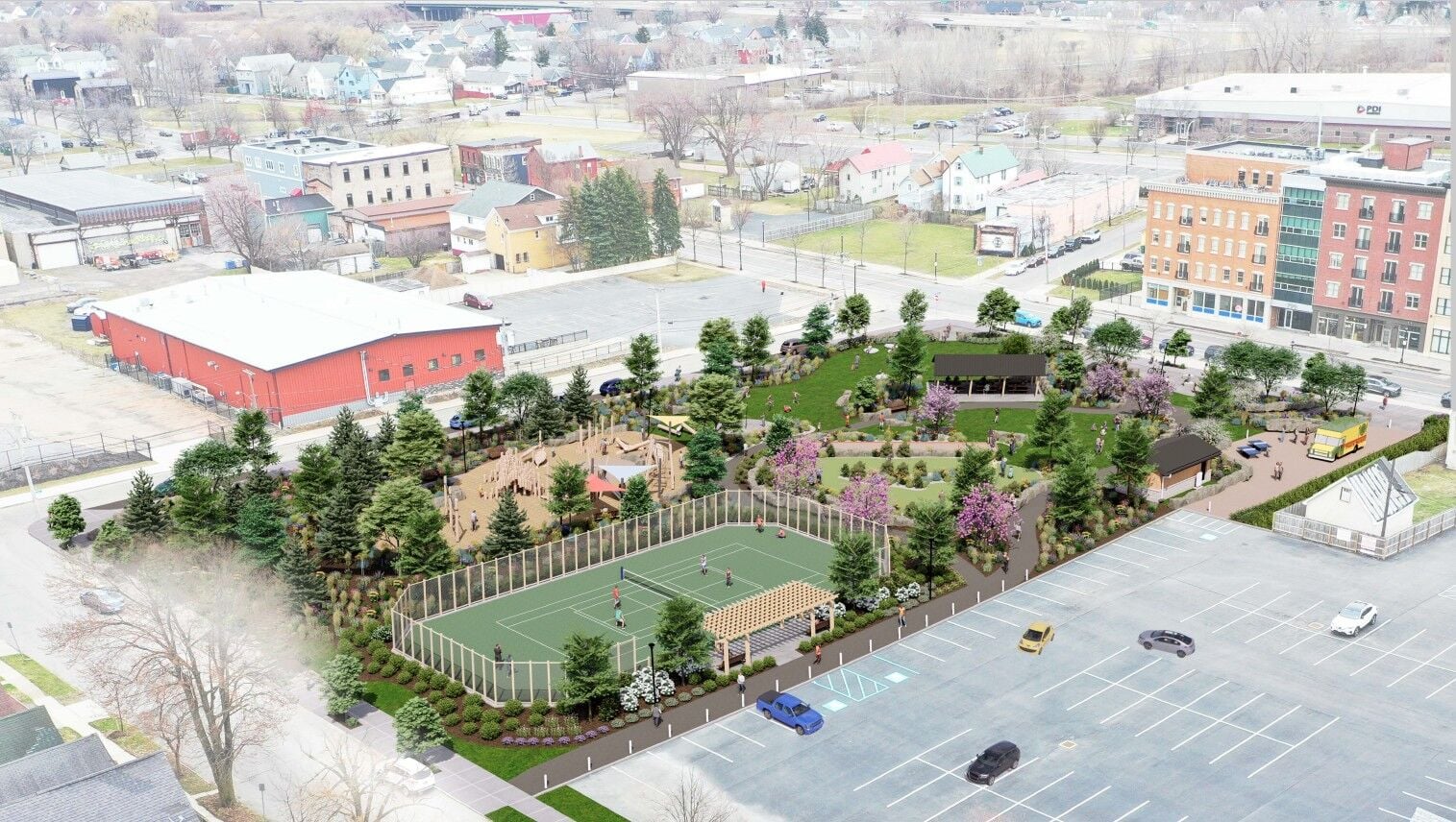 Renderings for sprawling Larkinville development in Buffalo