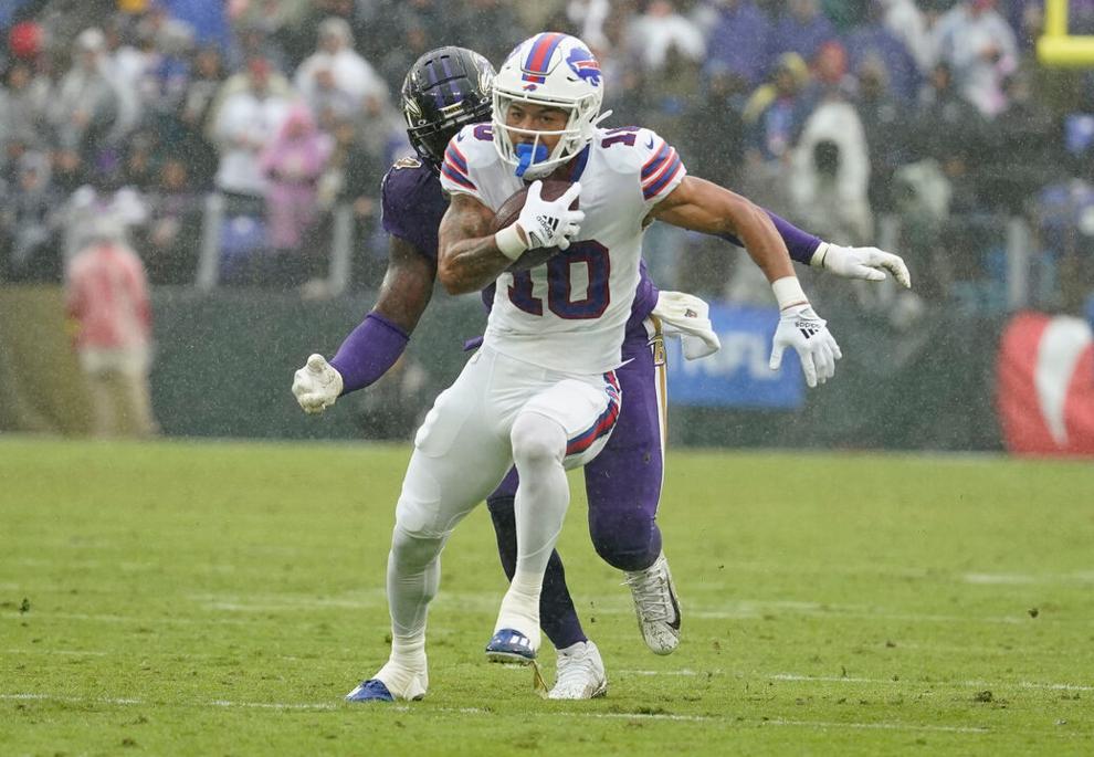 'It's amazing' Bills rookie Khalil Shakir makes first catch of his NFL