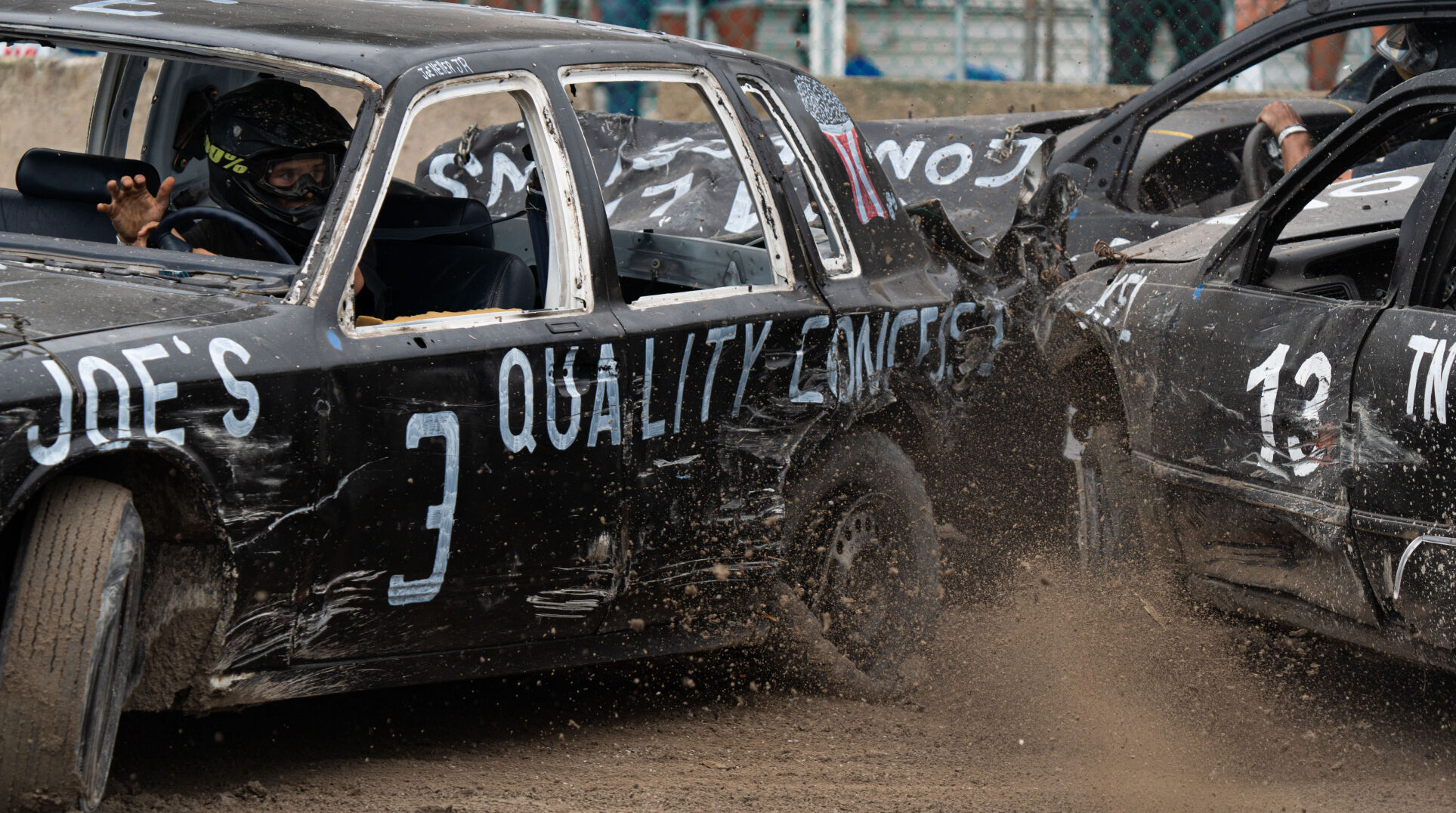 Photos World s Largest Demolition Derby ends Erie County Fair