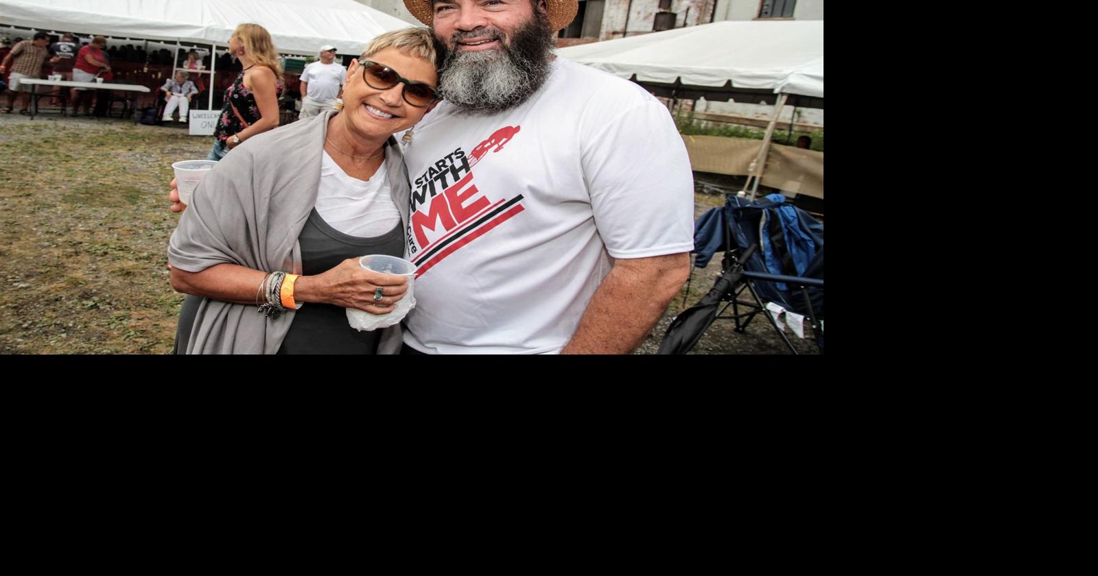 Smiles at Buffalo Niagara Blues Festival in Silo City
