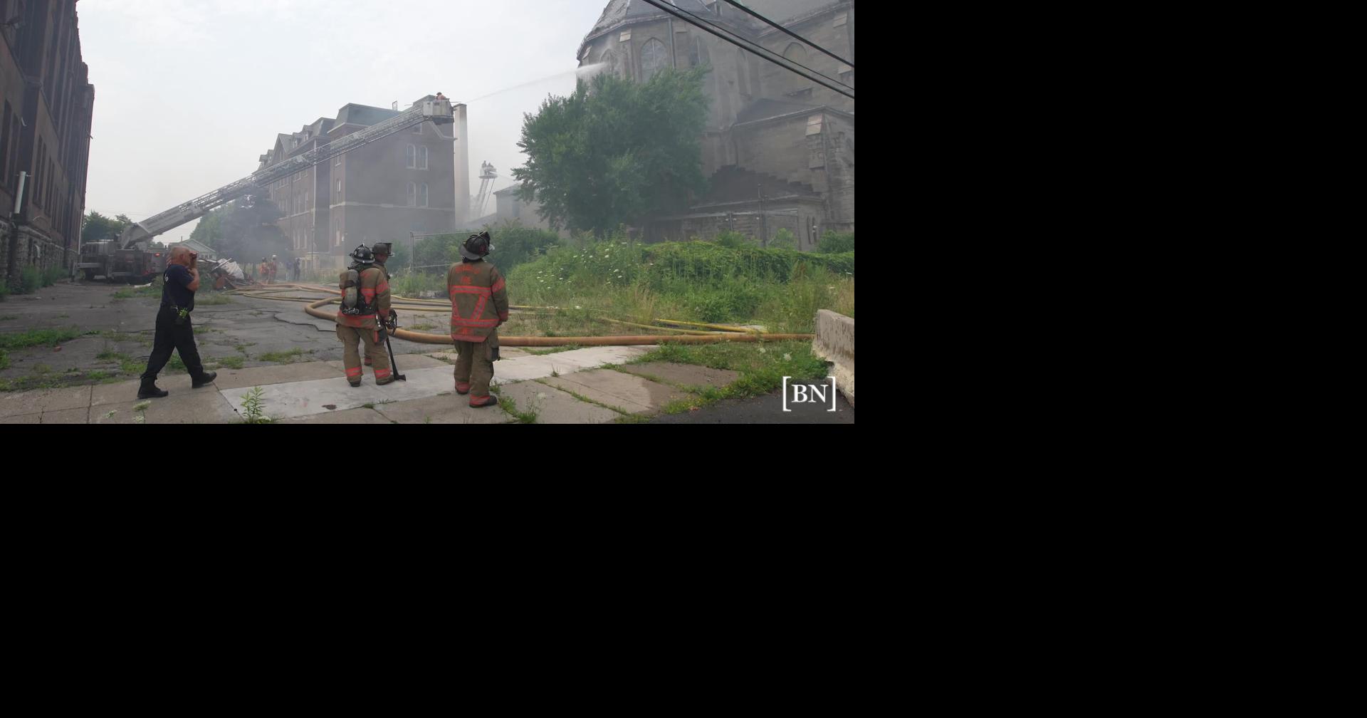 Fire breaks out at St. Ann's Church