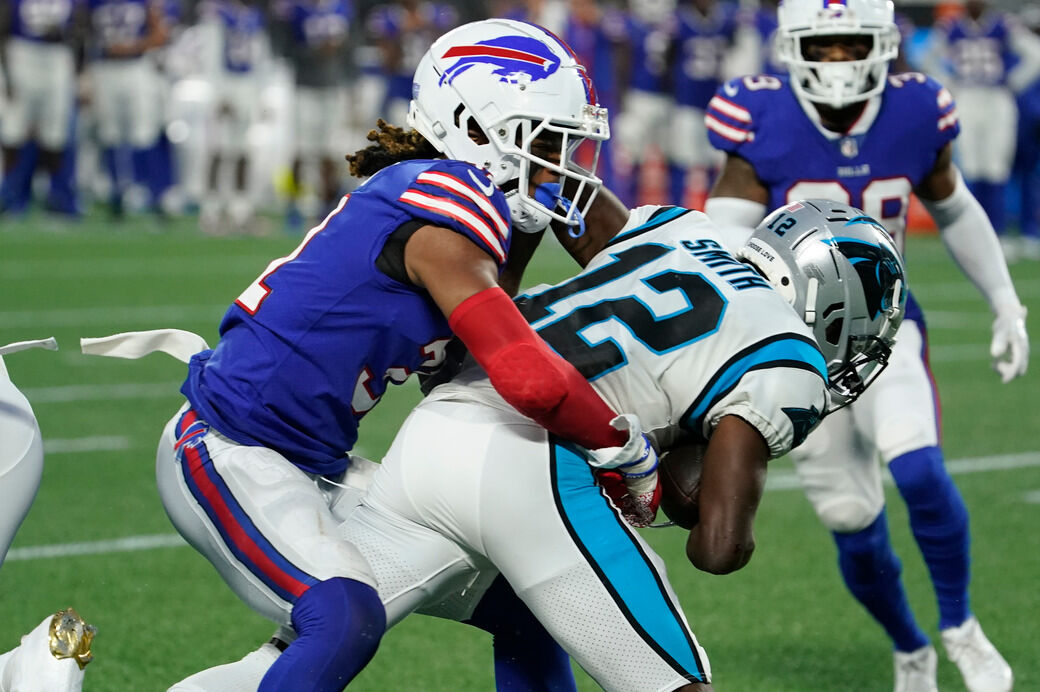 Observations: Bills' preseason winning streak ends with a thud in Carolina