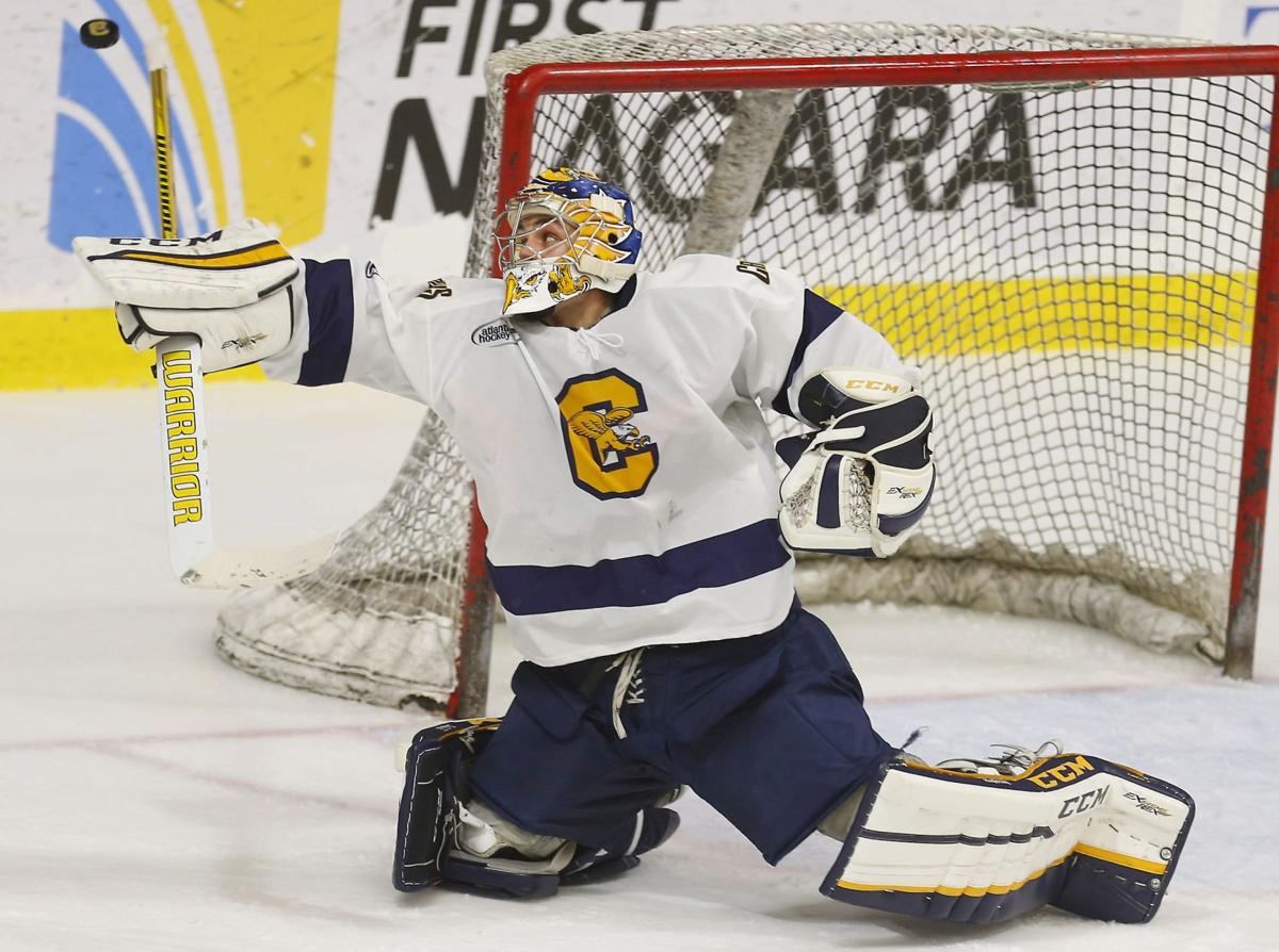 Canisius goalie David Fessenden doesn't sweat small stuff