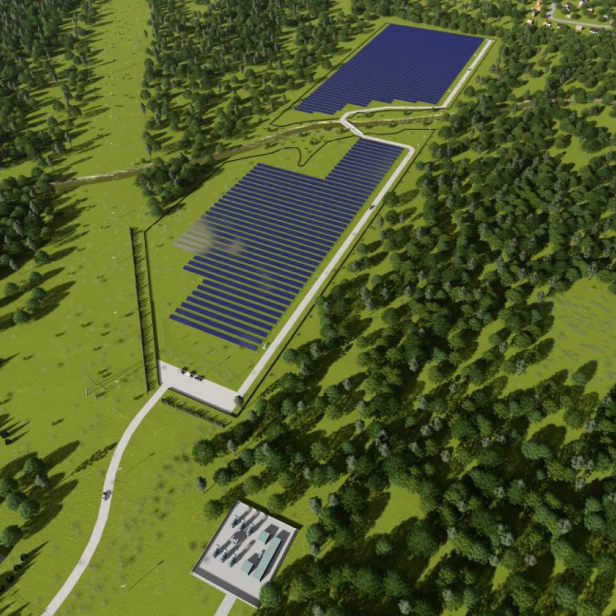 Work Begins On 20 000 Panel Grand Island Solar Array Over Neighbors Objections Business Local Buffalonews Com