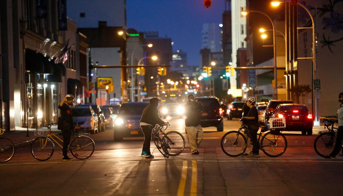 Slow Roll Buffalo protest