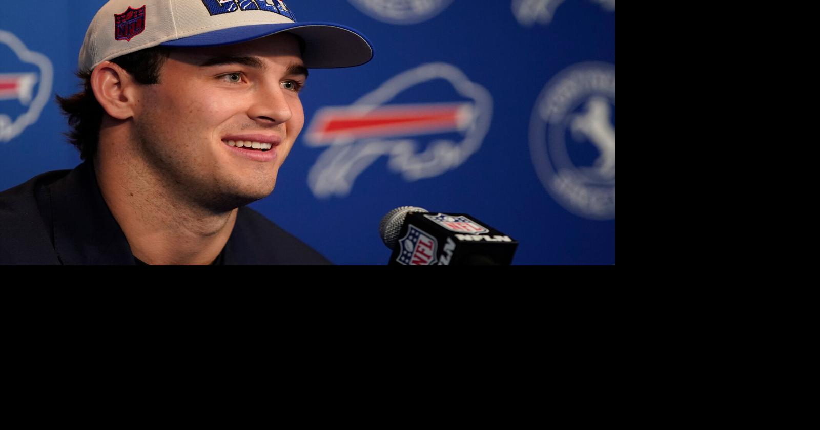 Bills draft pick Dalton Kincaid talks about 'The Hat Guy'