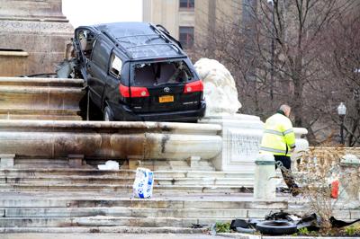 mckinley monument buffalo fatal charged crash accident man buffalonews crashed involving niagara investigate nov police thursday vehicle square into