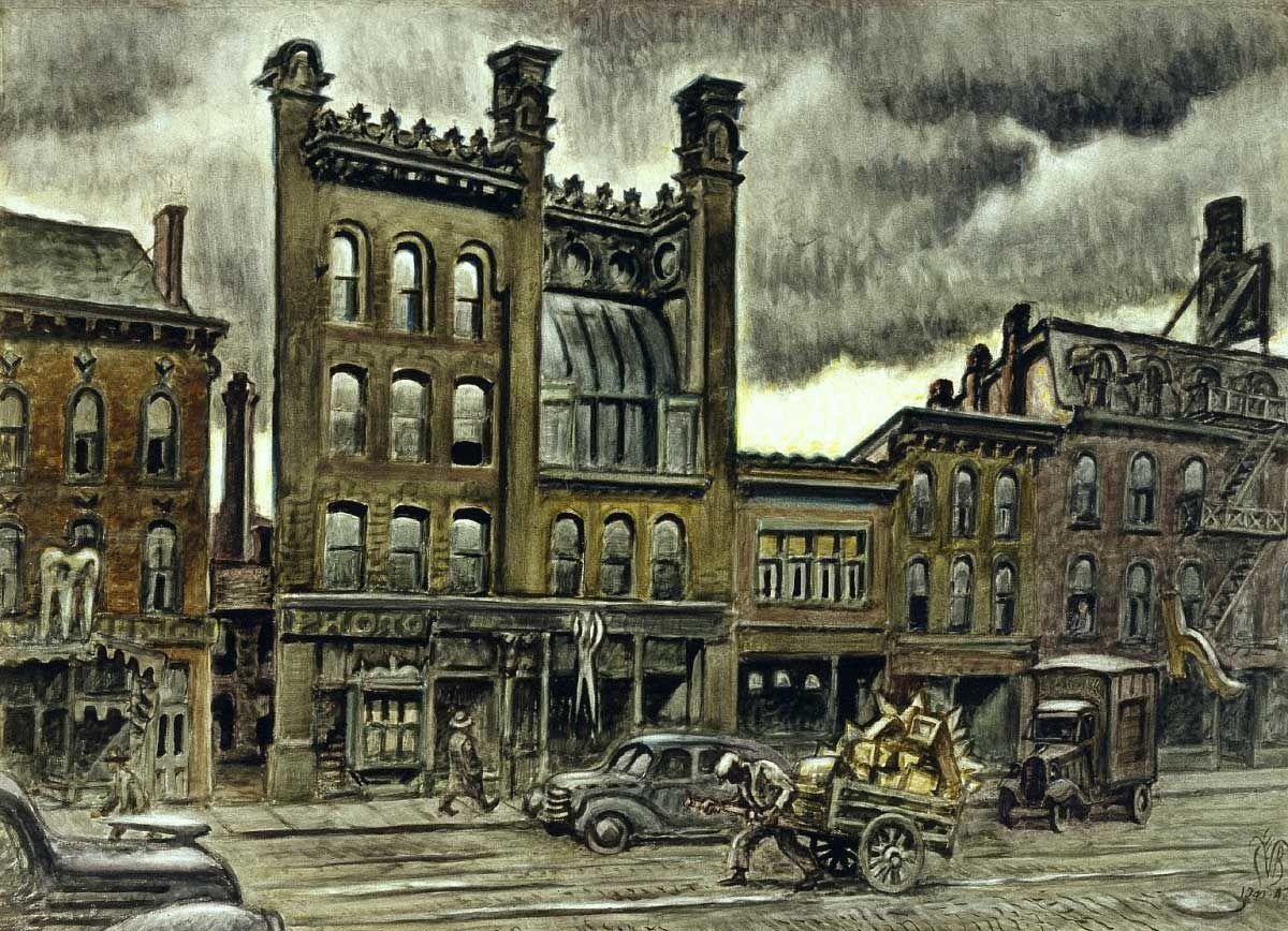 Charles Burchfield S Buffalo Part I How Buffalo Saw Burchfield