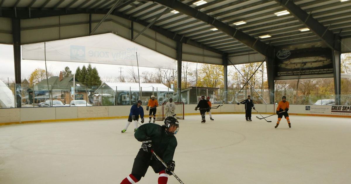 Edithvale Ice Rink Outdoor ice rink in East Aurora gets new name, new schedule