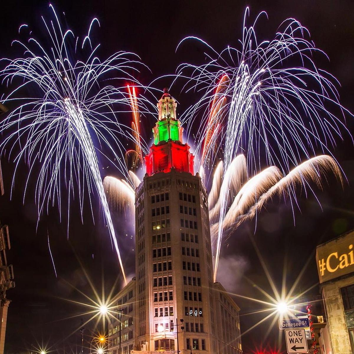 Where to see fireworks, ball drops for New Year's Eve in Buffalo