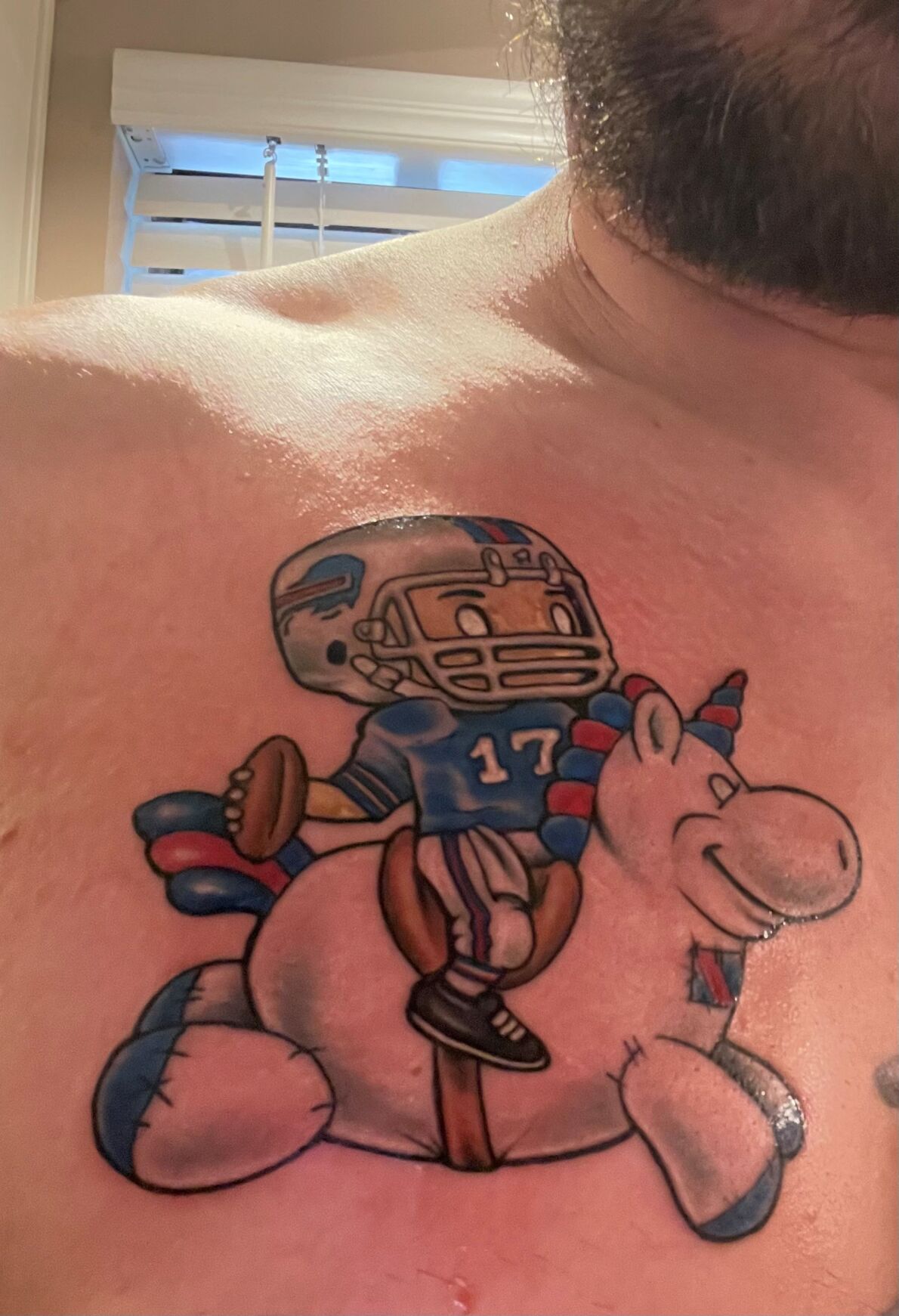 Tattoo the Process Buffalo Bills fan gets tattoo to celebrate end of  playoff drought  newyorkupstatecom
