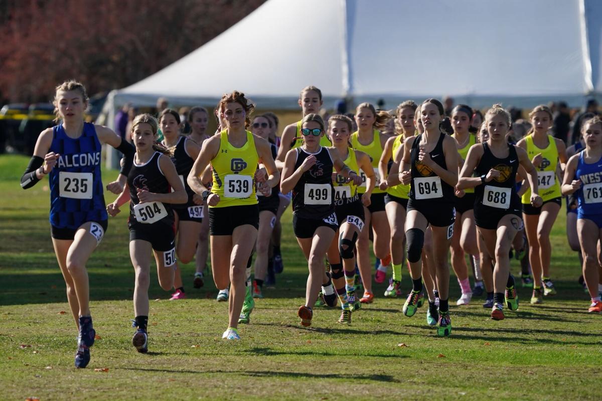 Frontier's Lillie Bogdan finishes fourth in Federation cross country meet