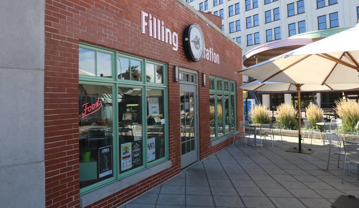 Larkinville S Filling Station Aims At Lunch Crowd