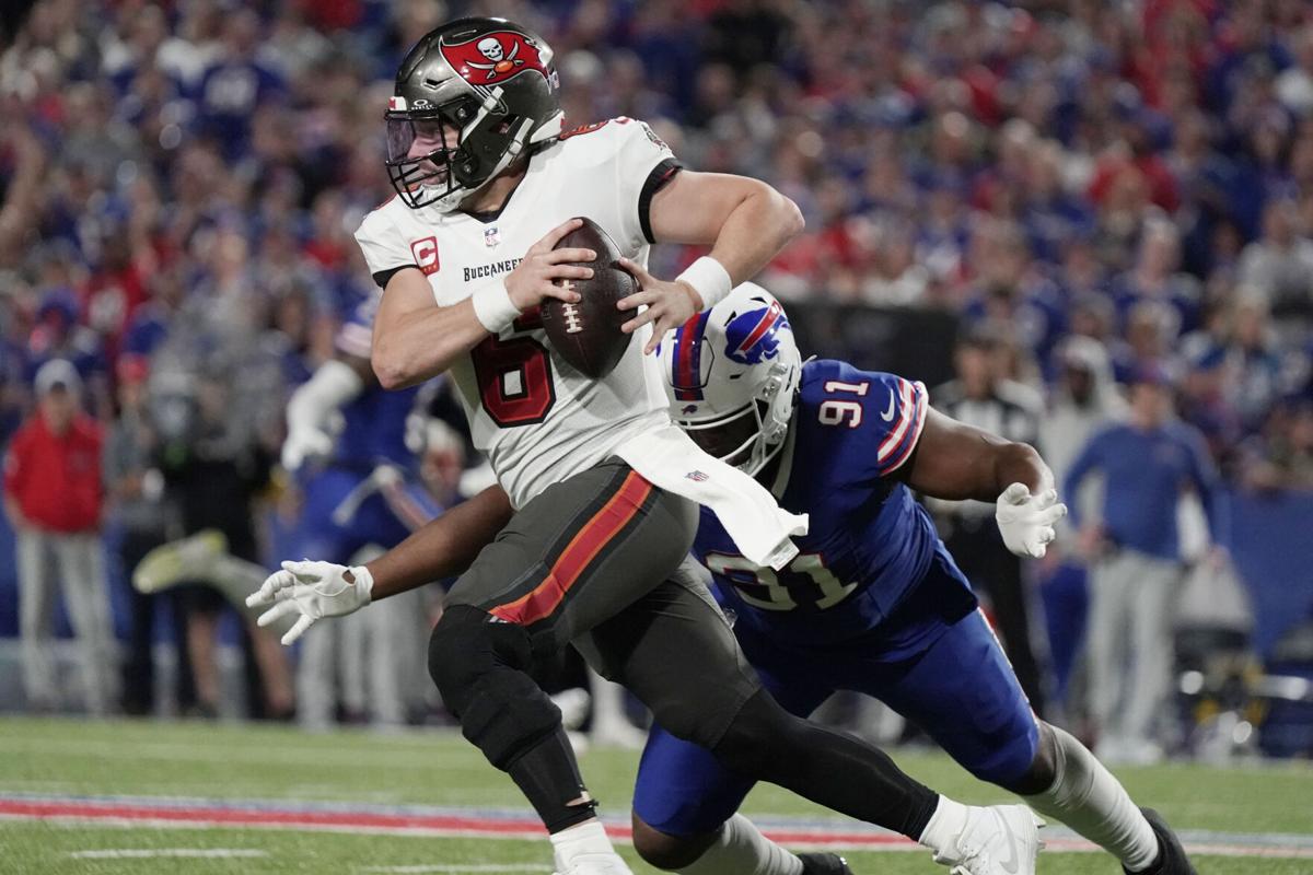 Watch: Bills QB Josh Allen homers four times at Blue Jays batting practice  