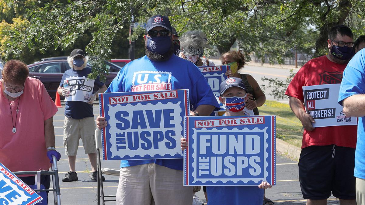 Postal Workers Rally