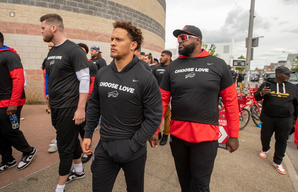 'Choose Love' shirts from Buffalo Bills, Sabres and Bandits raise $1  million and counting