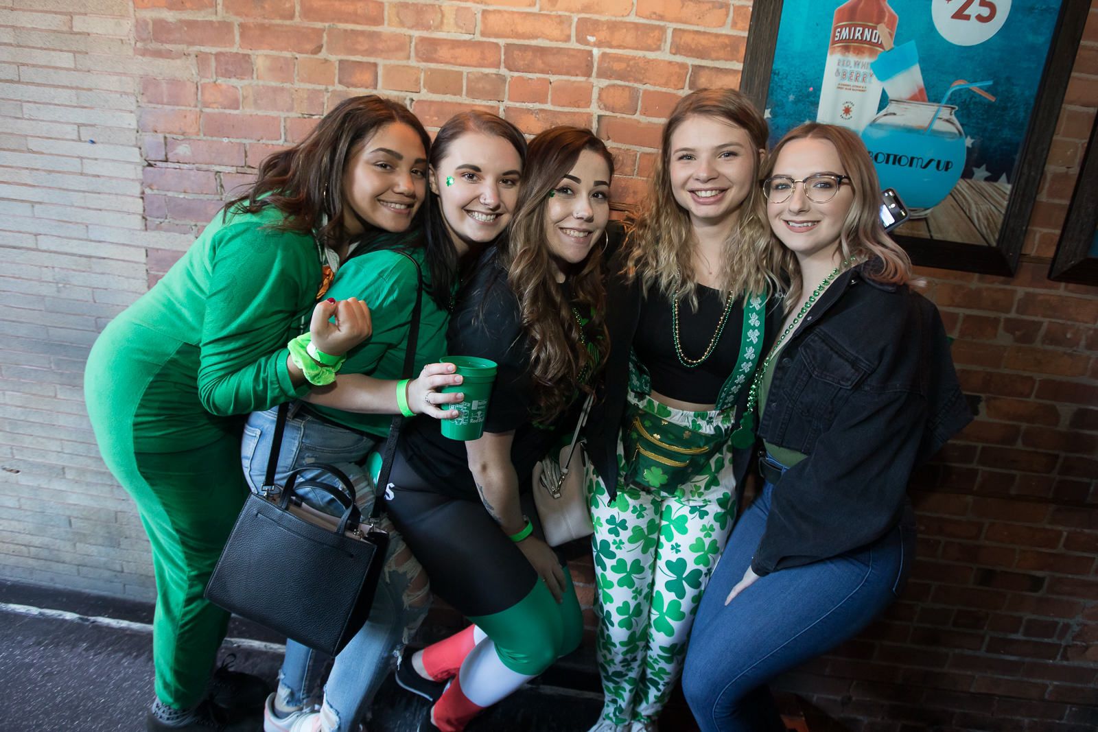 Smiles at LepreCon Bar Crawl on Chippewa