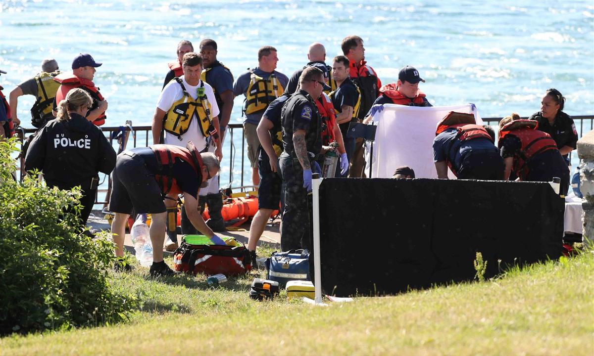 Buffalo Police recover bodies of men who drowned from Niagara River