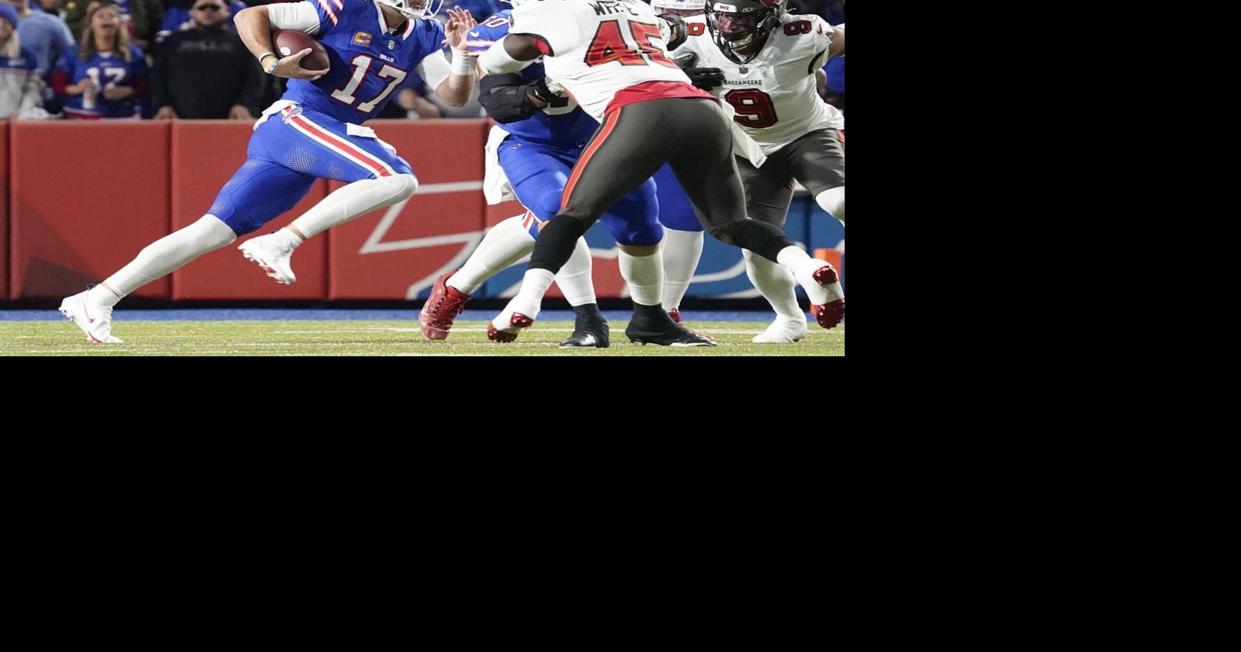 Josh Allen designed runs Buffalo Bills scrambling Tampa Bay