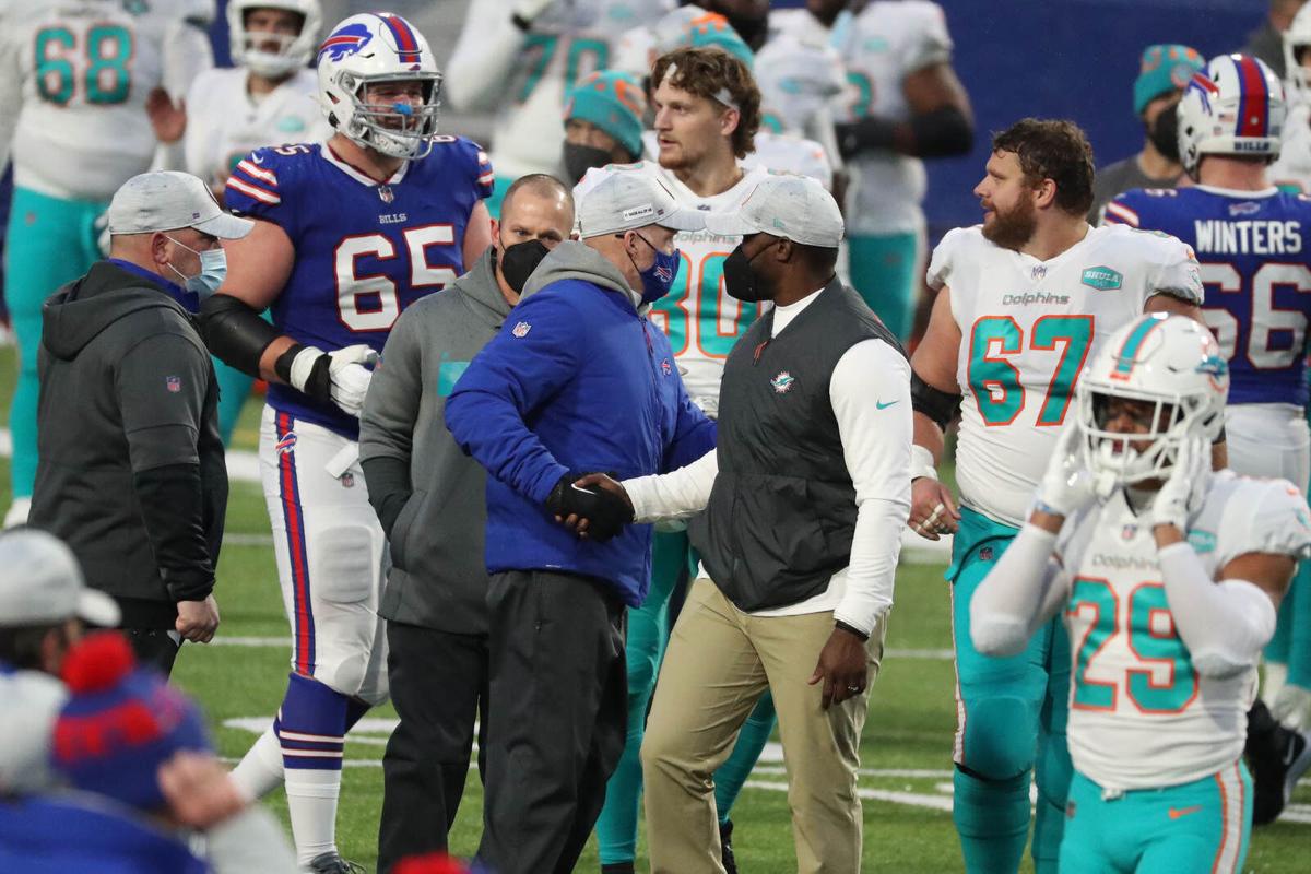 Bills eliminate Dolphins with 56-26 rout