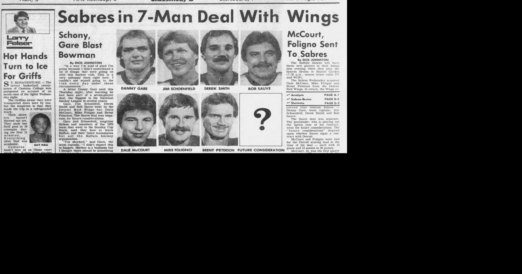 Brent Peterson, center acquired in one of Sabres' biggest trades, dies at 68