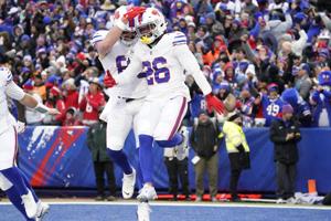 Bills running back Ty Johnson fined for TD celebration