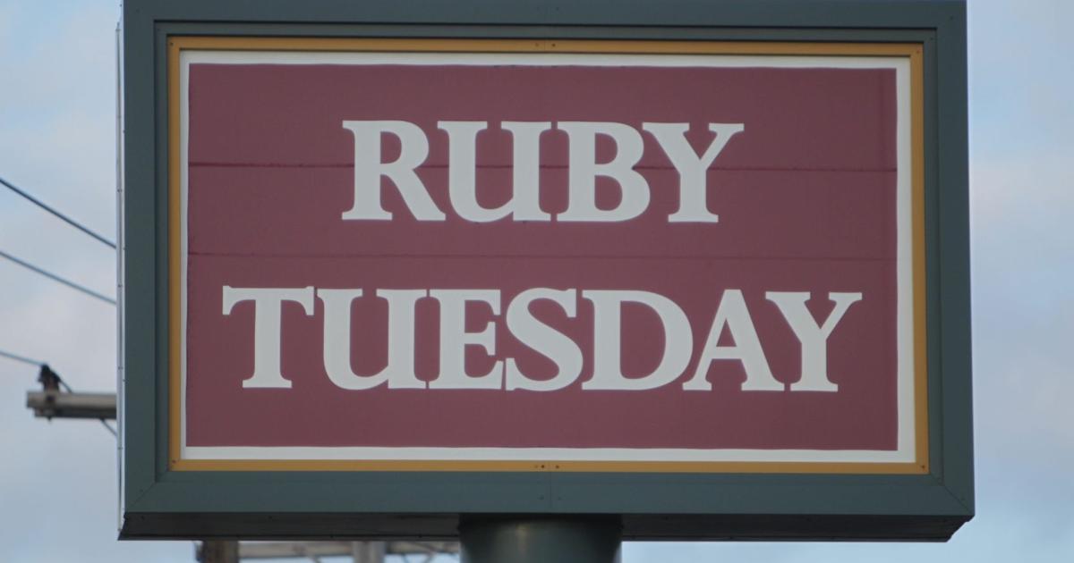 Ruby Tuesday closing restaurants; local effect not known