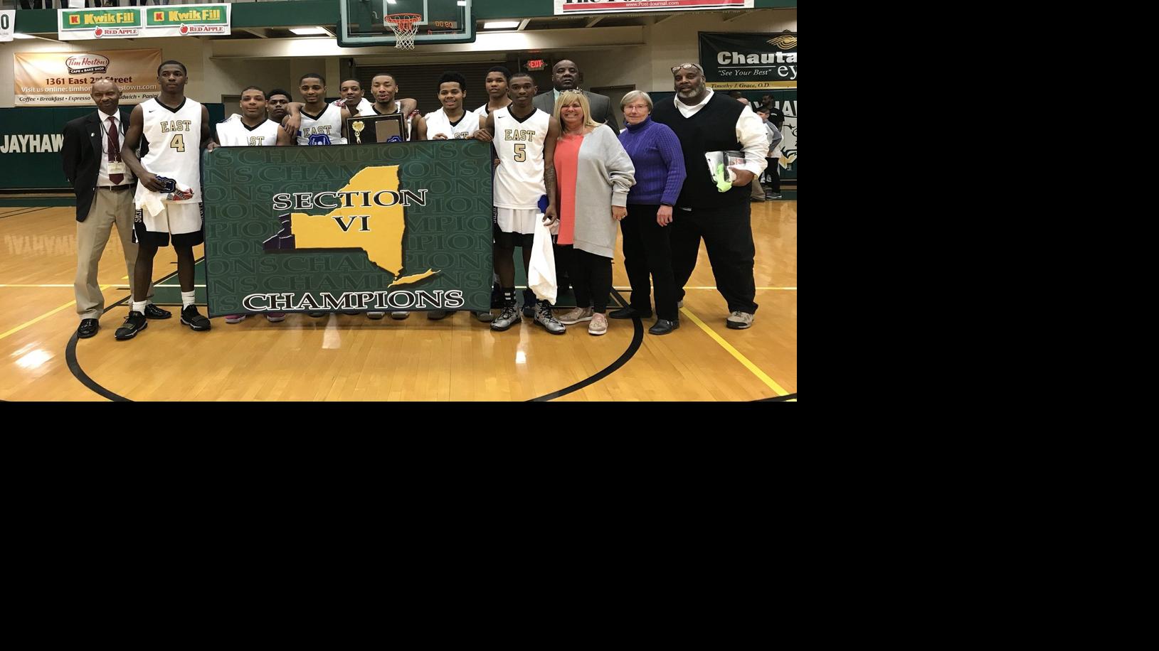 East Knocks Off Franklinville Claims Class D Boys Basketball
