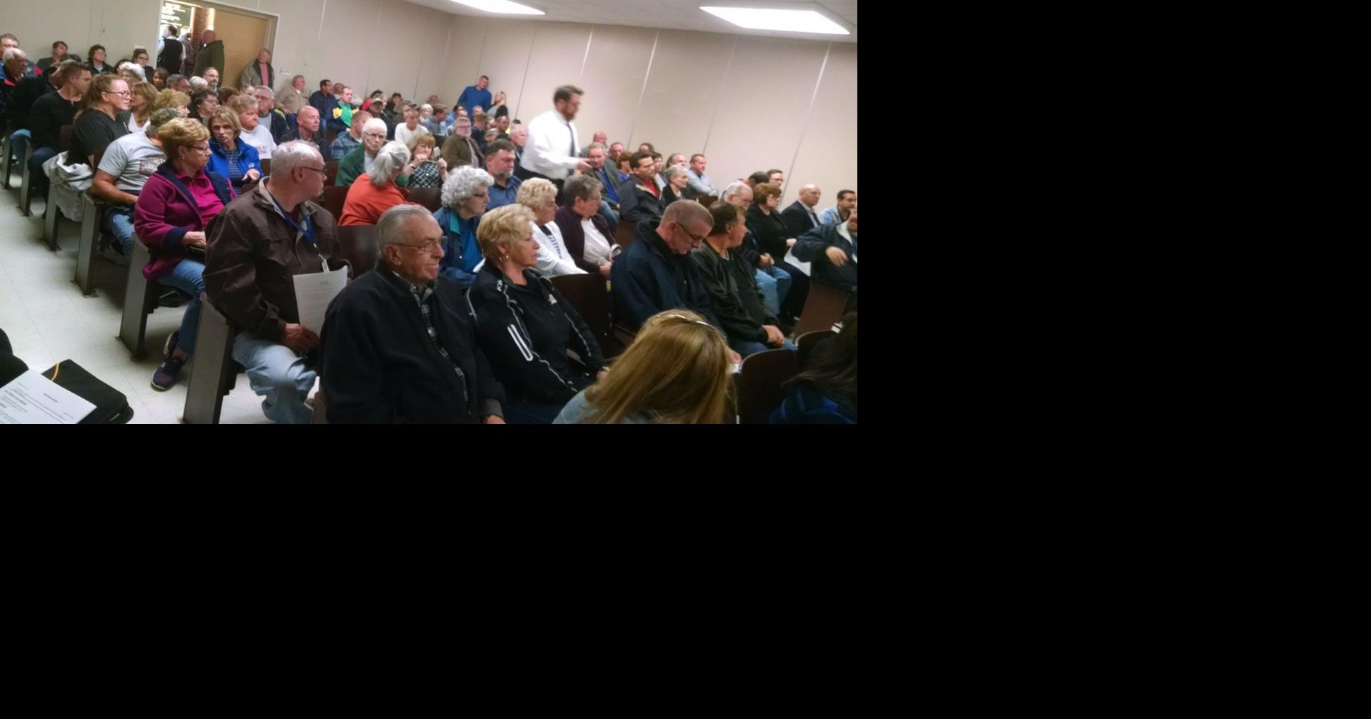 Proposed 12 percent tax hike draws capacity crowd in West Seneca