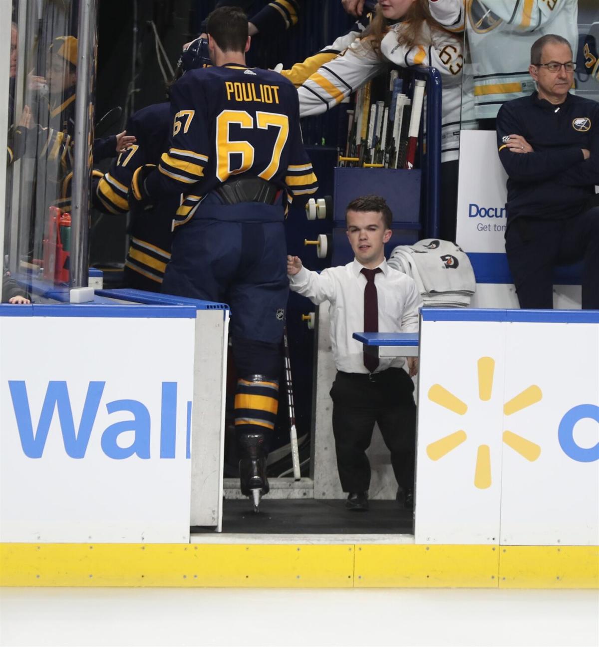 Nothing Was Going To Keep The Sabres Mat Myers From Living His Nhl Dream The Athletic
