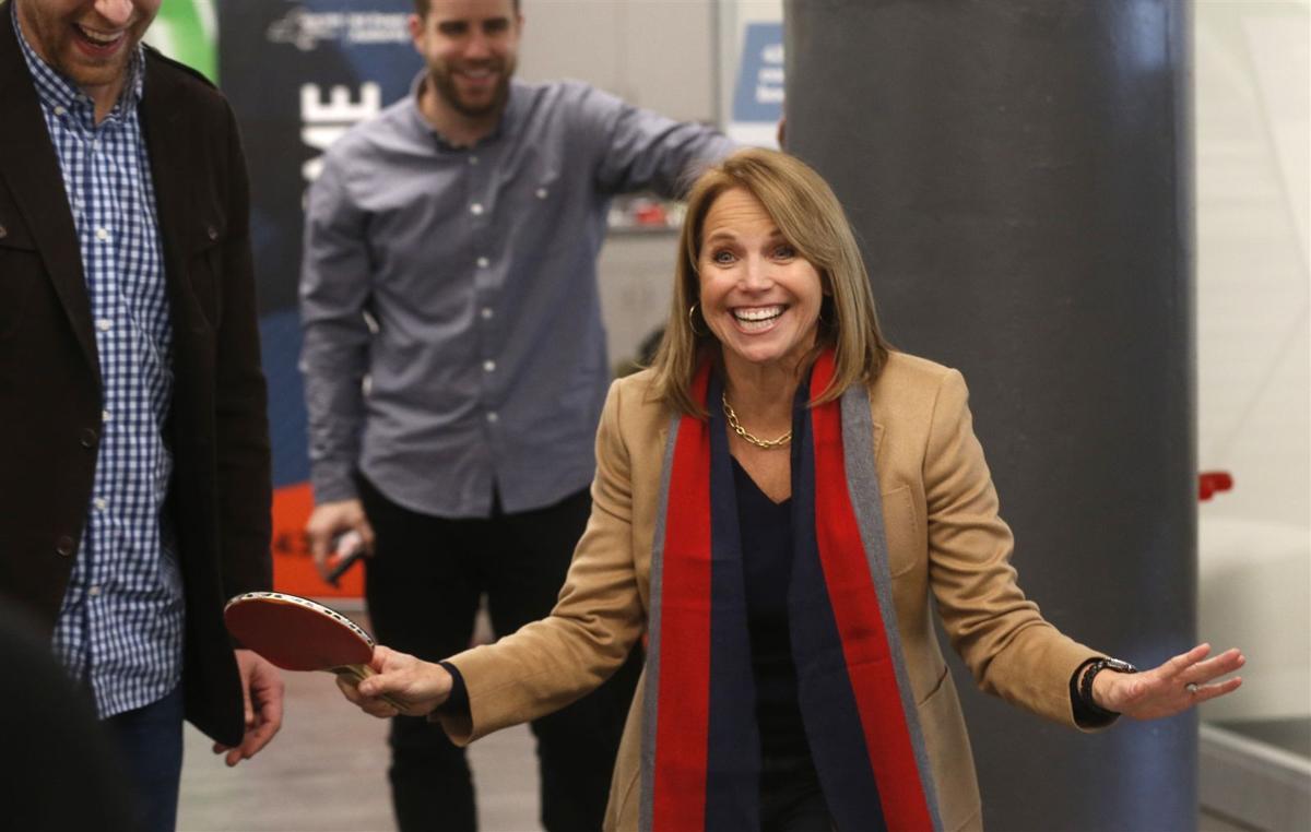 Katie Couric visits Buffalo