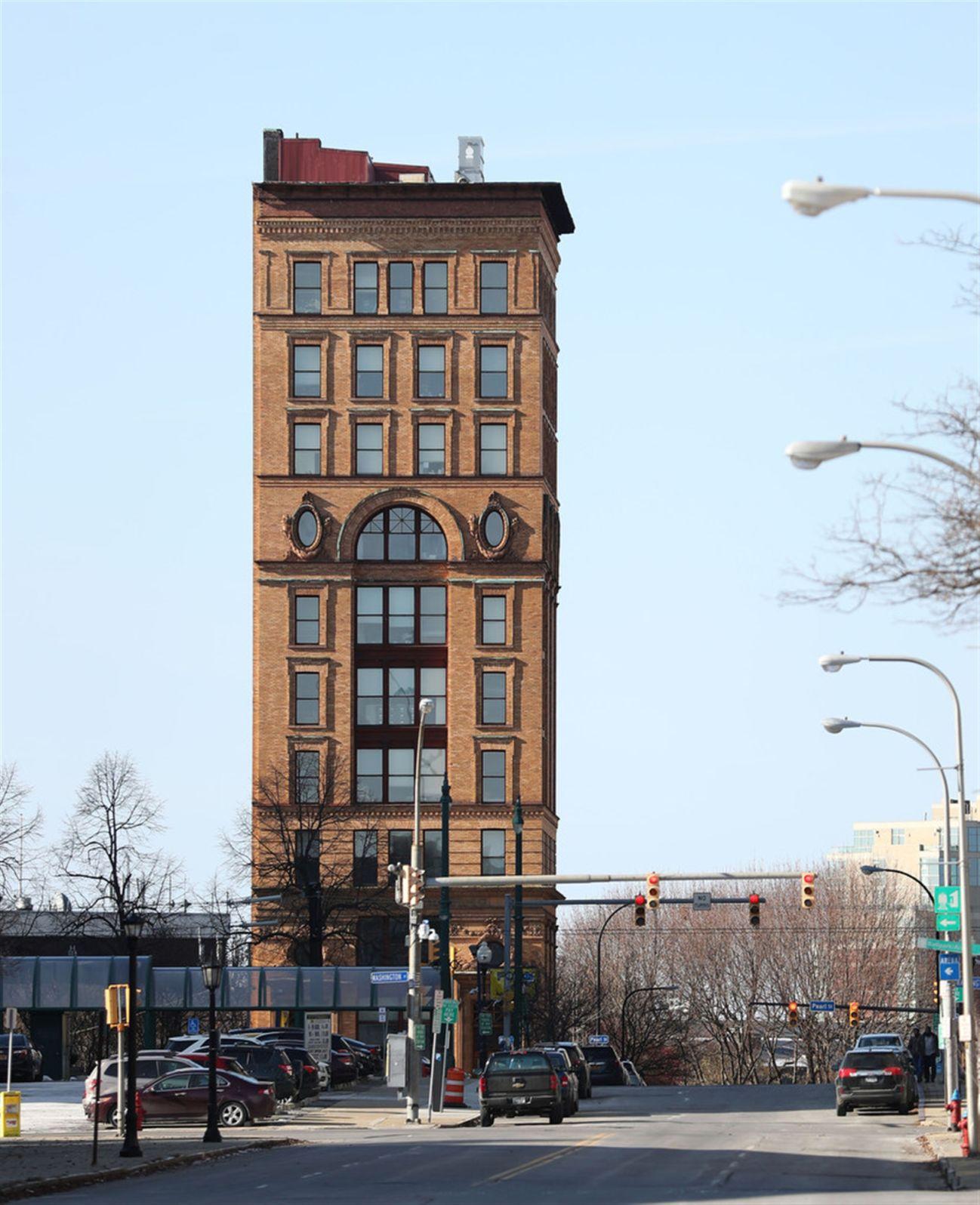A Closer Look The Dun Building, Buffalo's first skyscraper