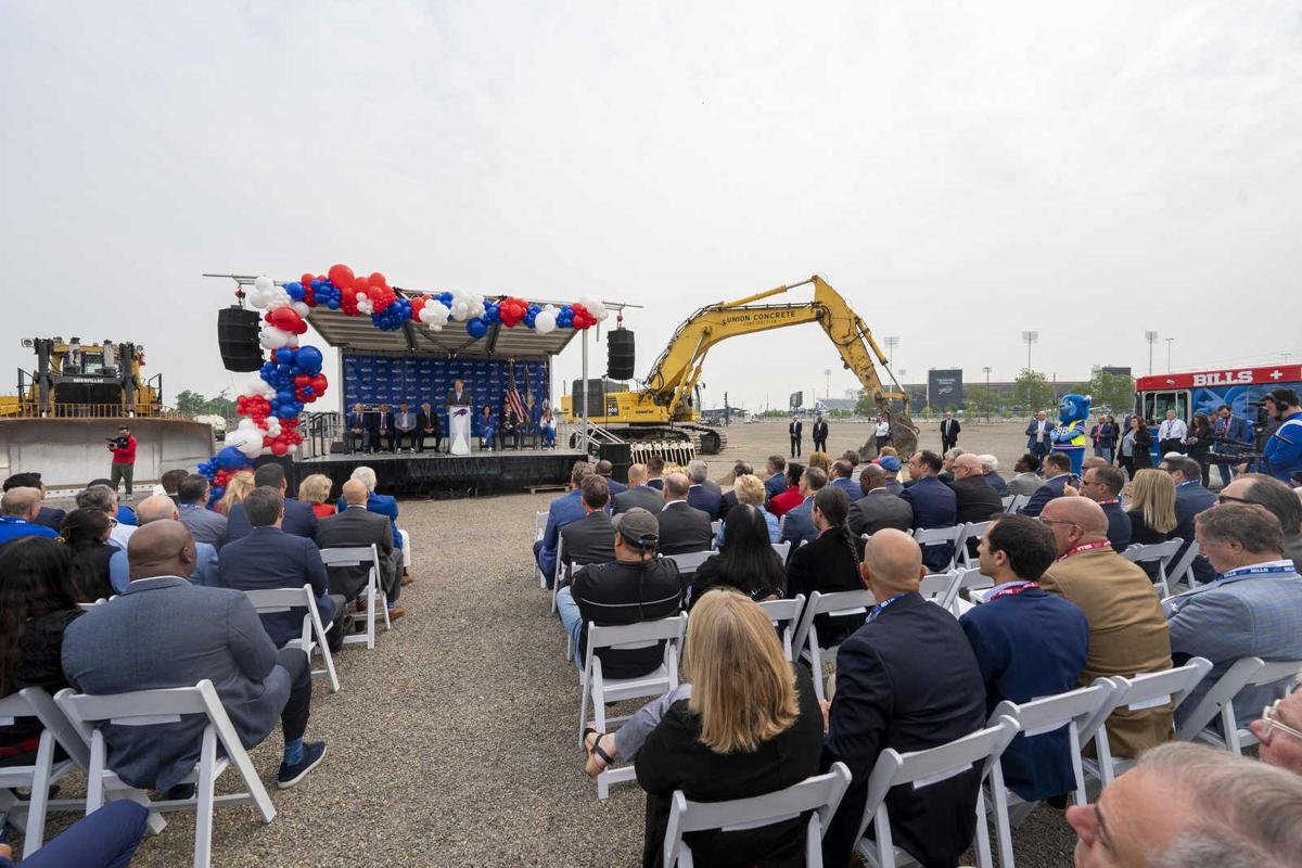 Groundbreaking Ceremony Held for New Buffalo Bills Stadium