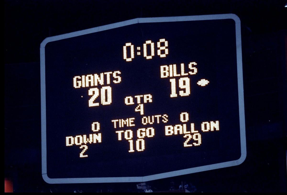 NFL on ESPN on X: 24 years ago today -- Wide Right. Giants beat Bills  20-19 in Super Bowl XXV.  / X