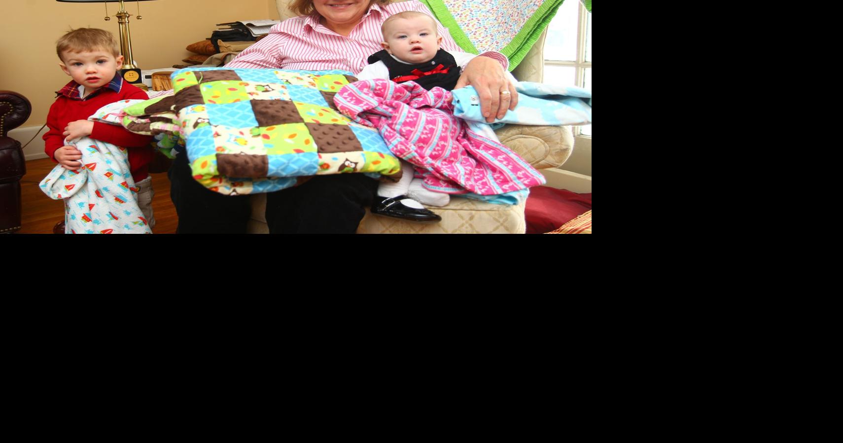 Celebrating a big birthday by donating 126 homemade blankets for