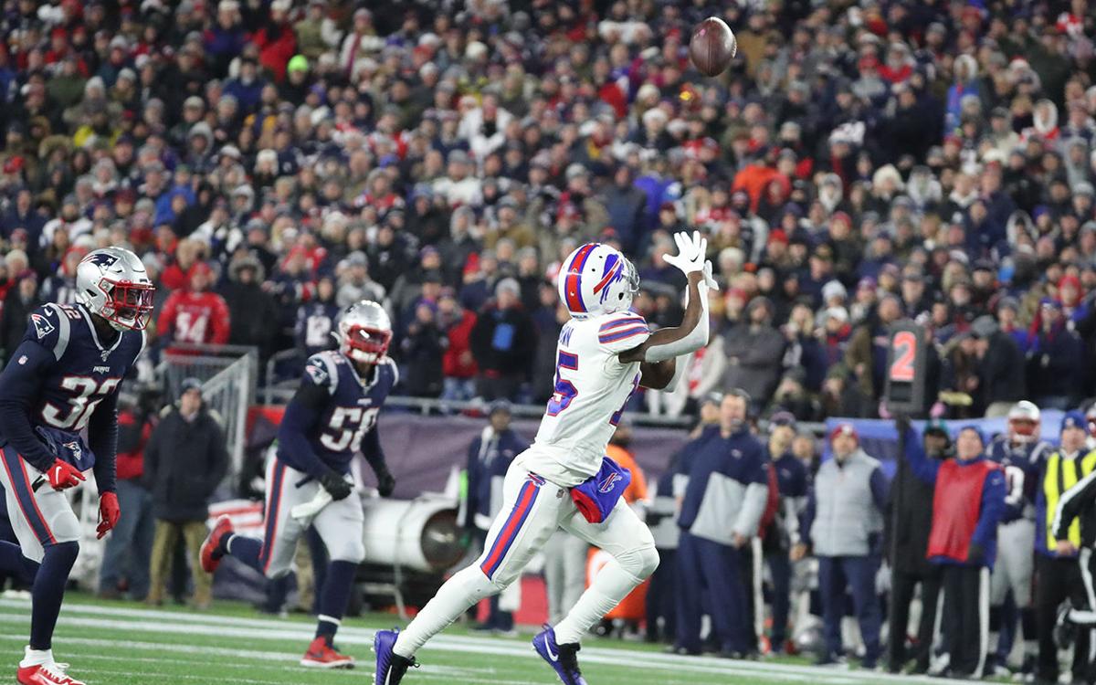 John Brown 1014470329 McCoy Sports Buffalo Bills New England Patriots