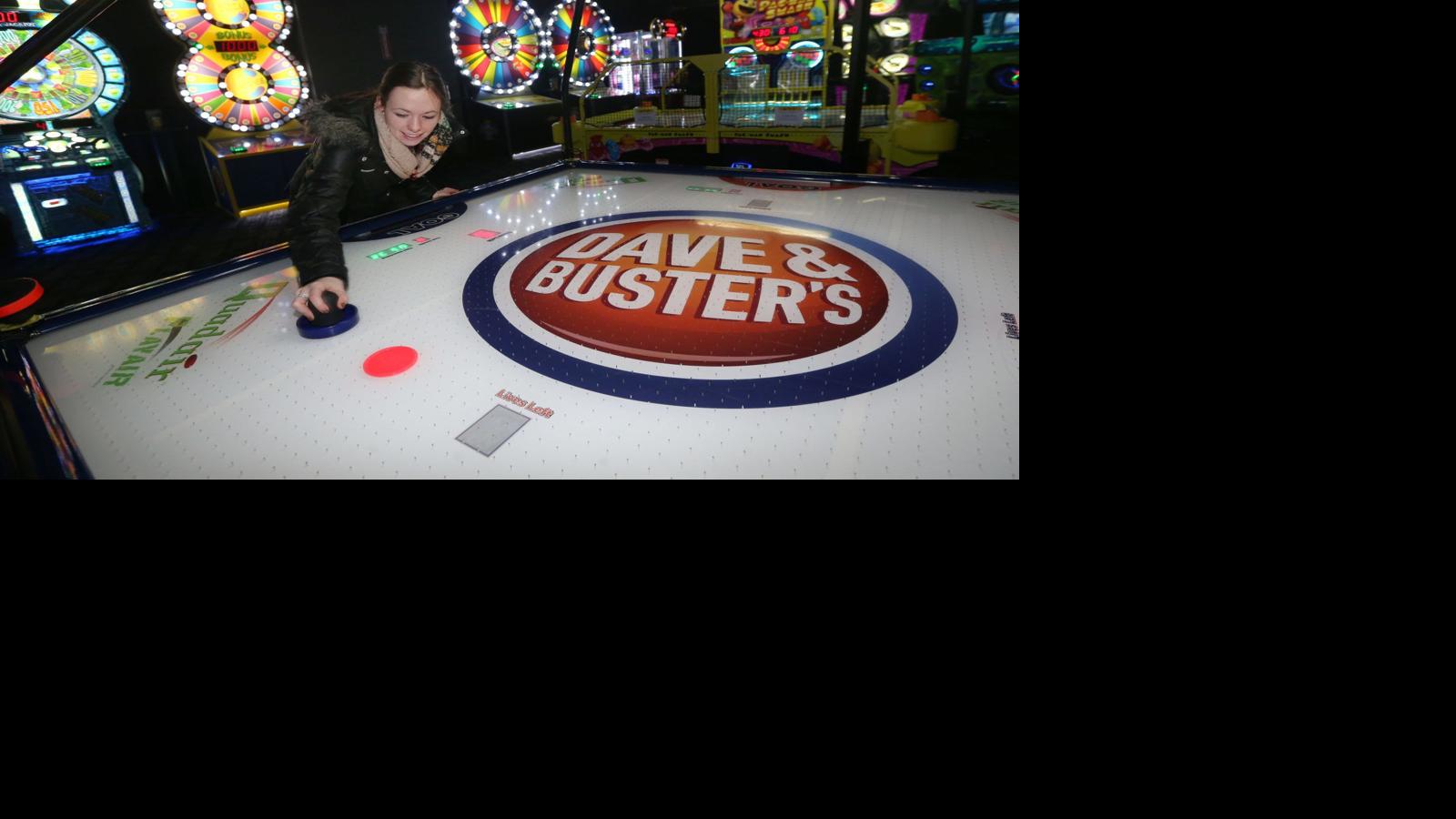 At Dave And Buster S Enjoy The Game And The Games Dining