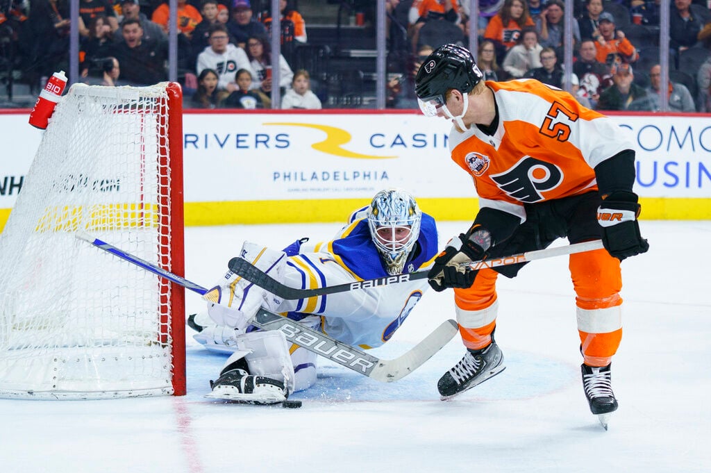 Photos: Lightning fall to Flyers in home opener