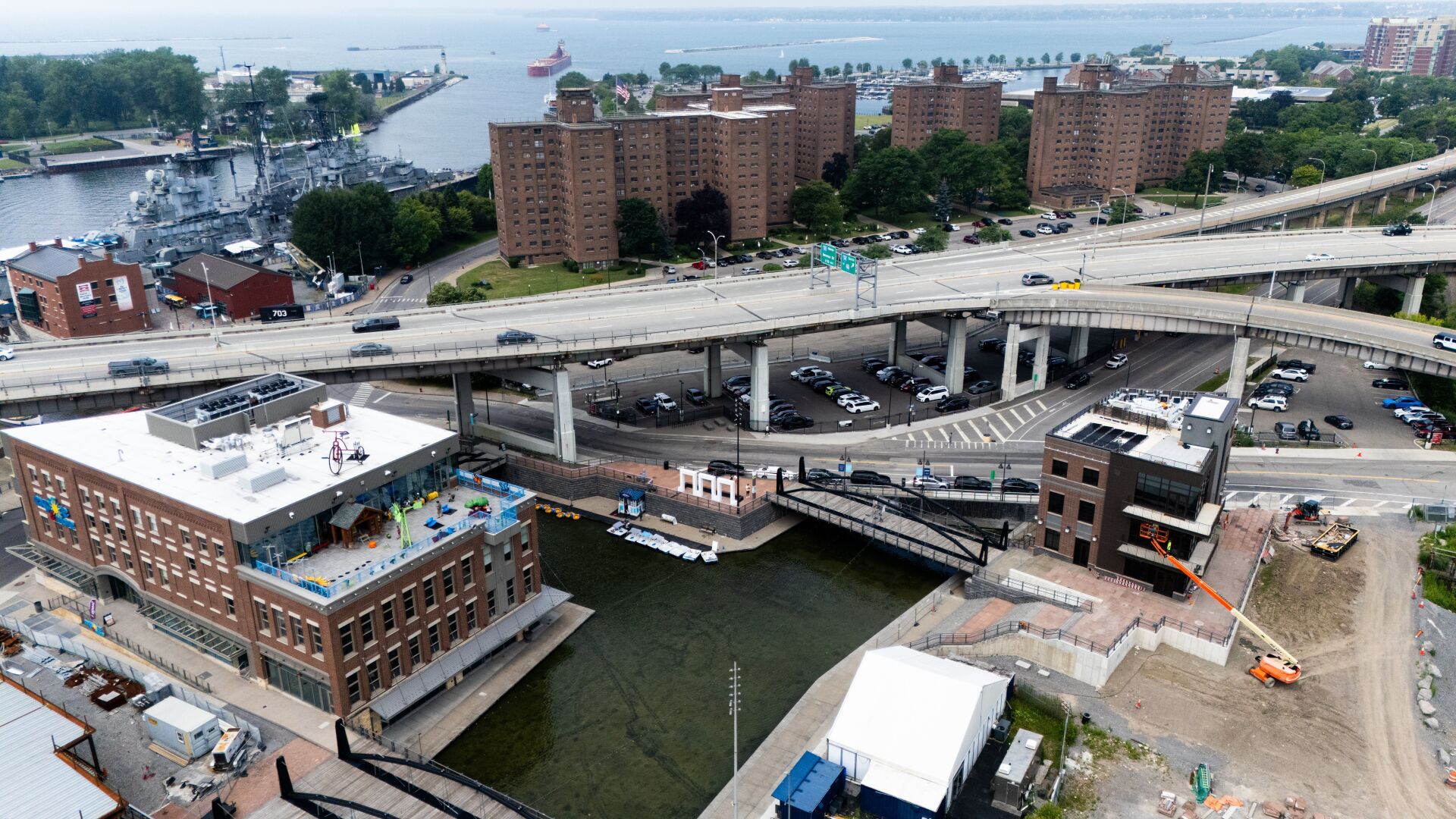 Canalside ramps up, advances projects amid summertime start