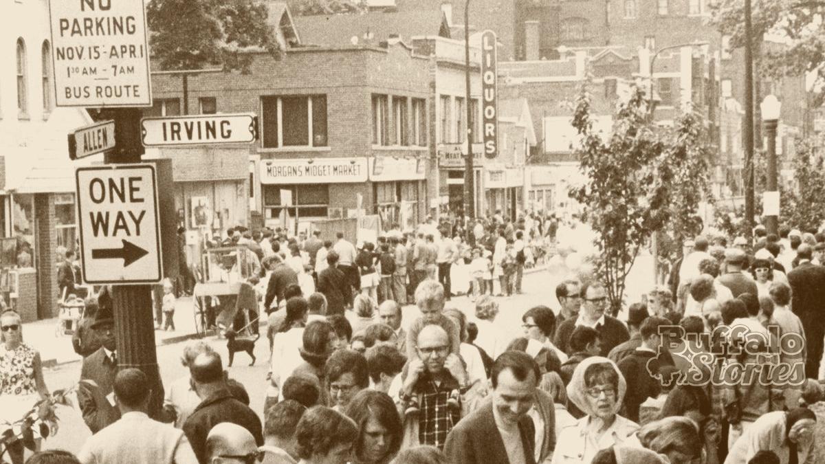Buffalo 50 Years Ago Allentown Art Festival 1969 History Buffalonews Com Map Allentown Art Fest 2022