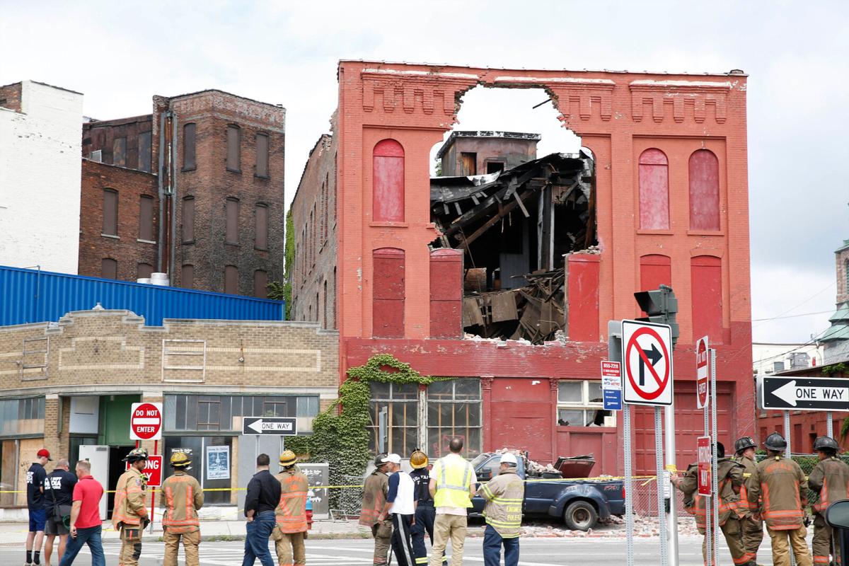 Photos Building collapses in downtown Buffalo Latest Headlines