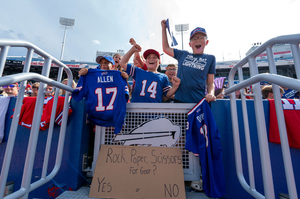 Buffalo Bills - All the tickets for the Return of the Blue and Red practice  at Highmark Stadium have been claimed. You're the best, #BillsMafia. We  can't wait to see you on