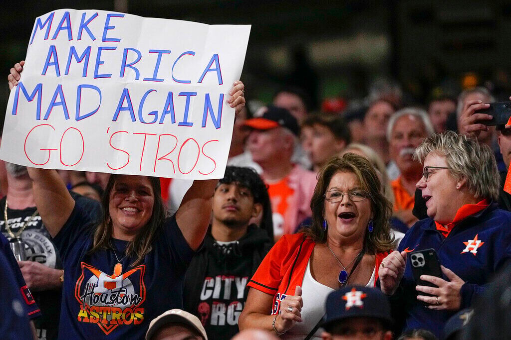 The Astros have always looked up to the Yankees. They've finally supplanted  them.