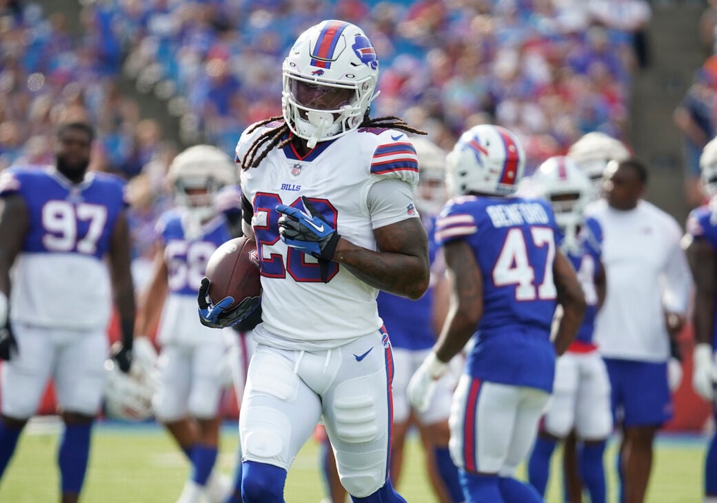 Bills rookie James Cook adds a layer to running back room