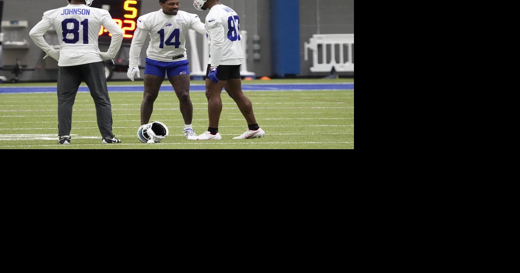 Bills wide receivers competing for reps on a loaded offense