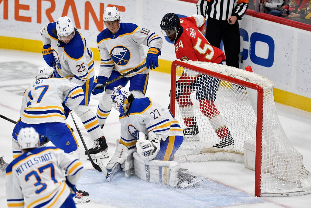 January 18, 2019: Sabres defenseman Rasmus Dahlin (26) in game action  during the NHL game between the Buffalo Sabres and the Vancouver Canucks at  Rogers Arena in Vancouver, Canada. Dom Gagne/CSM(Credit Image: ©