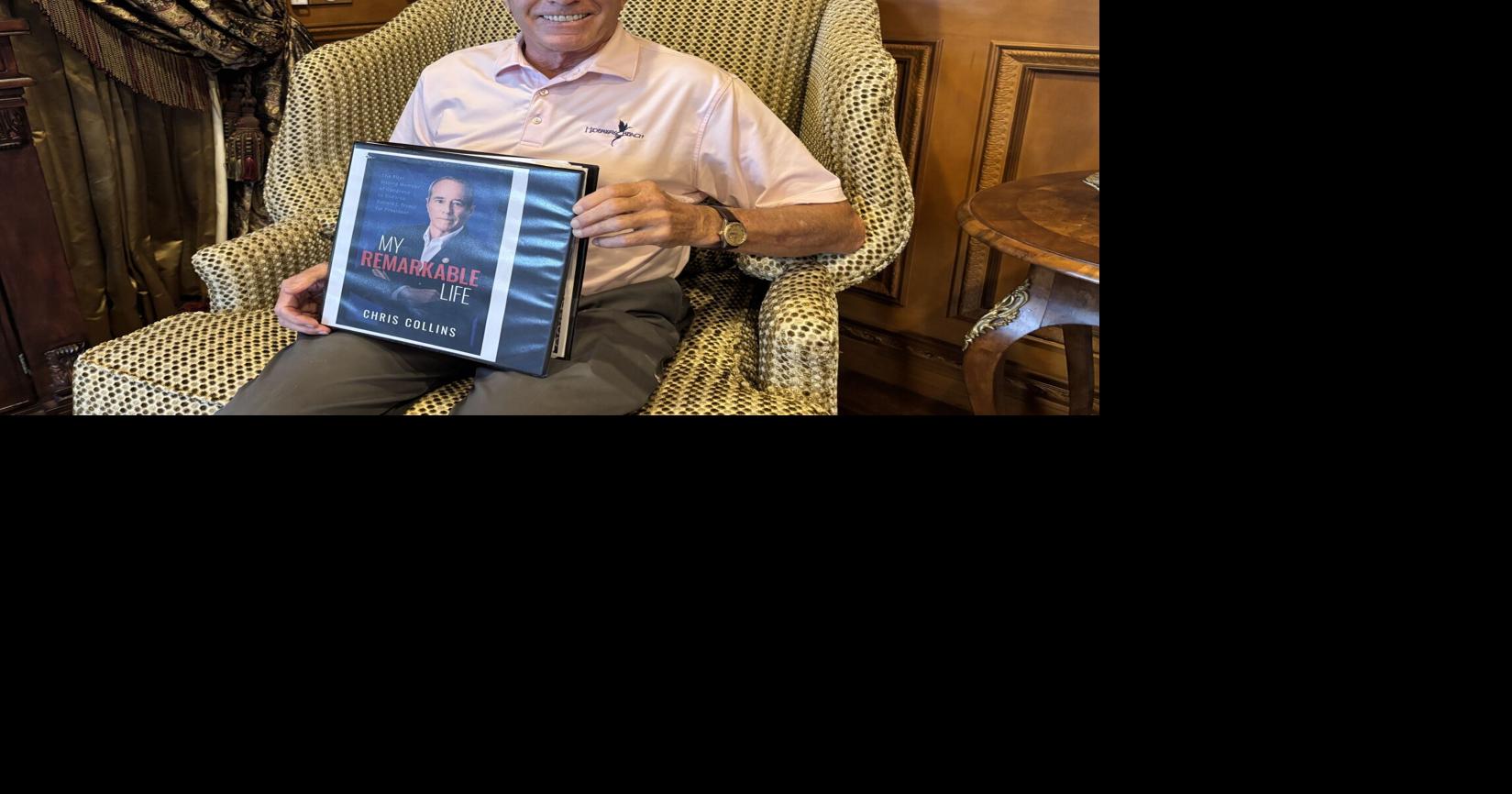Chris Collins' life has indeed been remarkable. If only the same could be said about his book