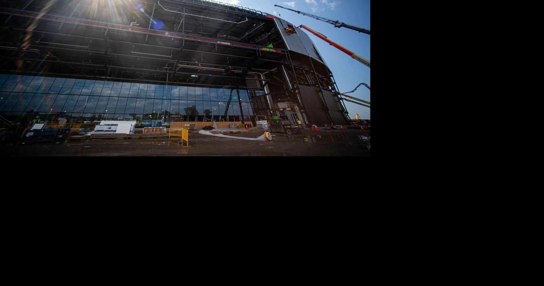 Buffalo Bills new stadium construction interior update