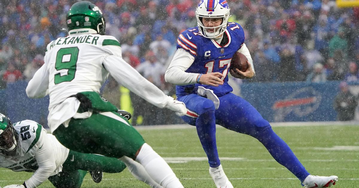 Josh Allen Rushing A Josh Allen rushing stat that will blow your mind
