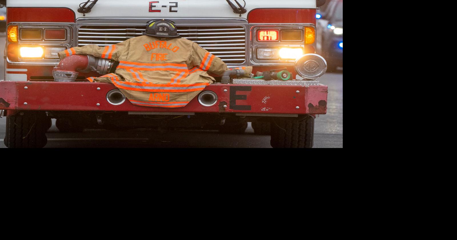Widow of Buffalo firefighter killed in Theatre District blaze files lawsuit